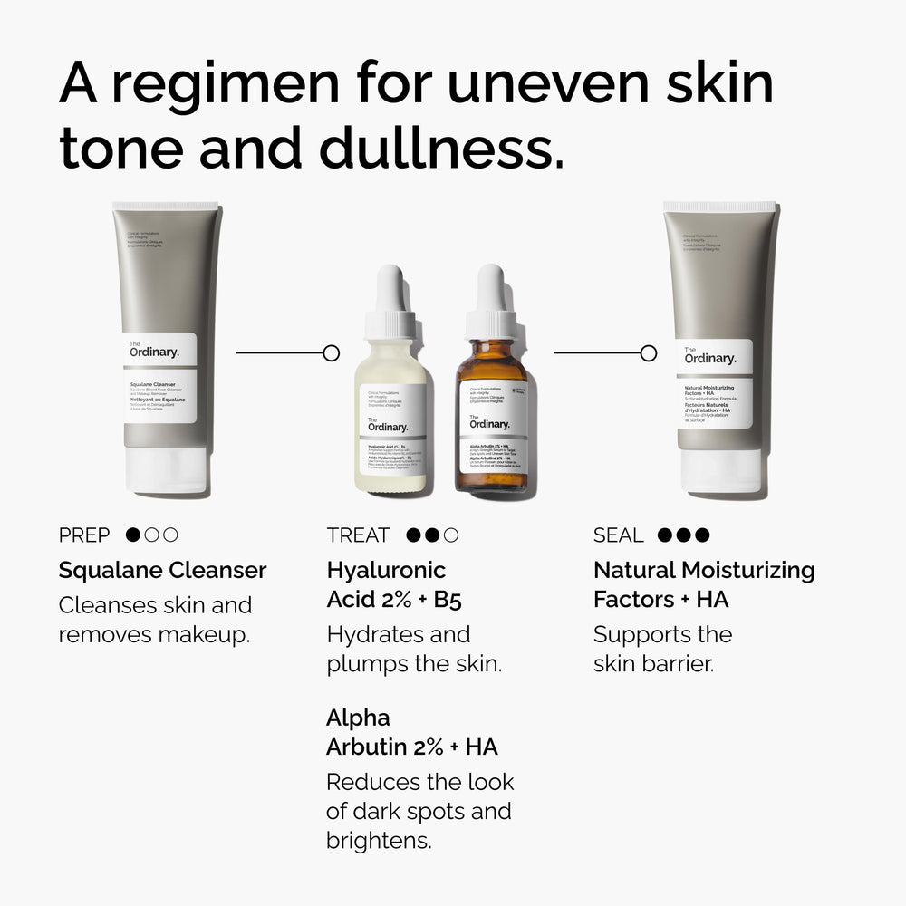 The Ordinary product label and ingredients list for transparency