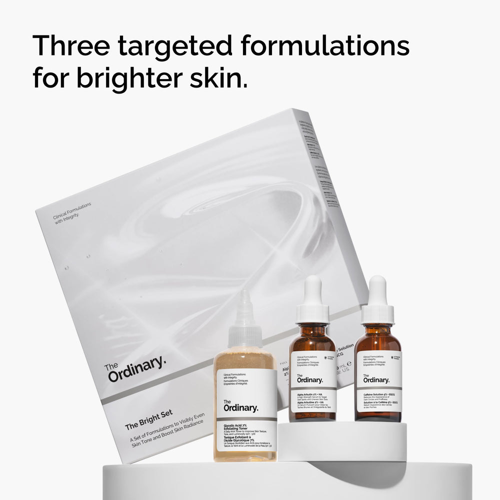 The Ordinary alpha arbutin serum dropper delivering precise brightening