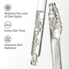 The Ordinary serum texture on fingertip showing lightweight hydration