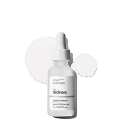 The Ordinary front packaging showing bottle and clear label for easy identification and trust