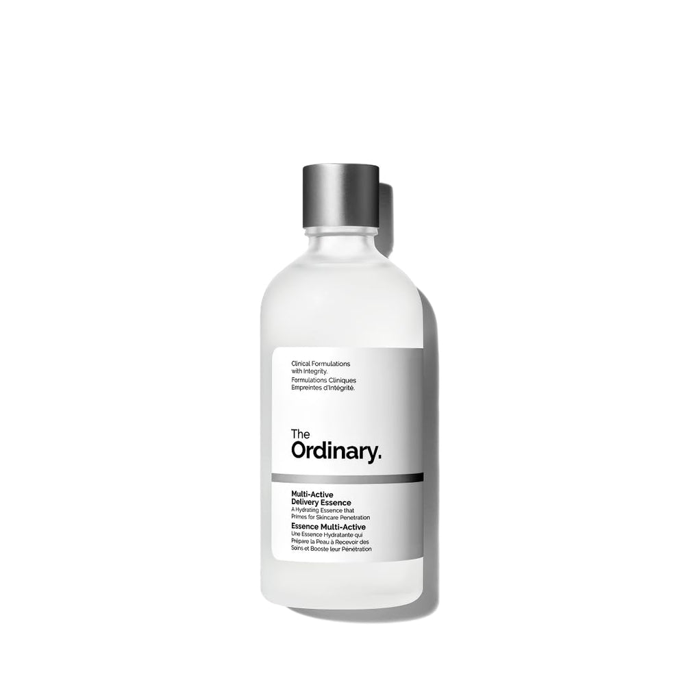The Ordinary on bathroom vanity lifestyle shot showing daily routine benefit