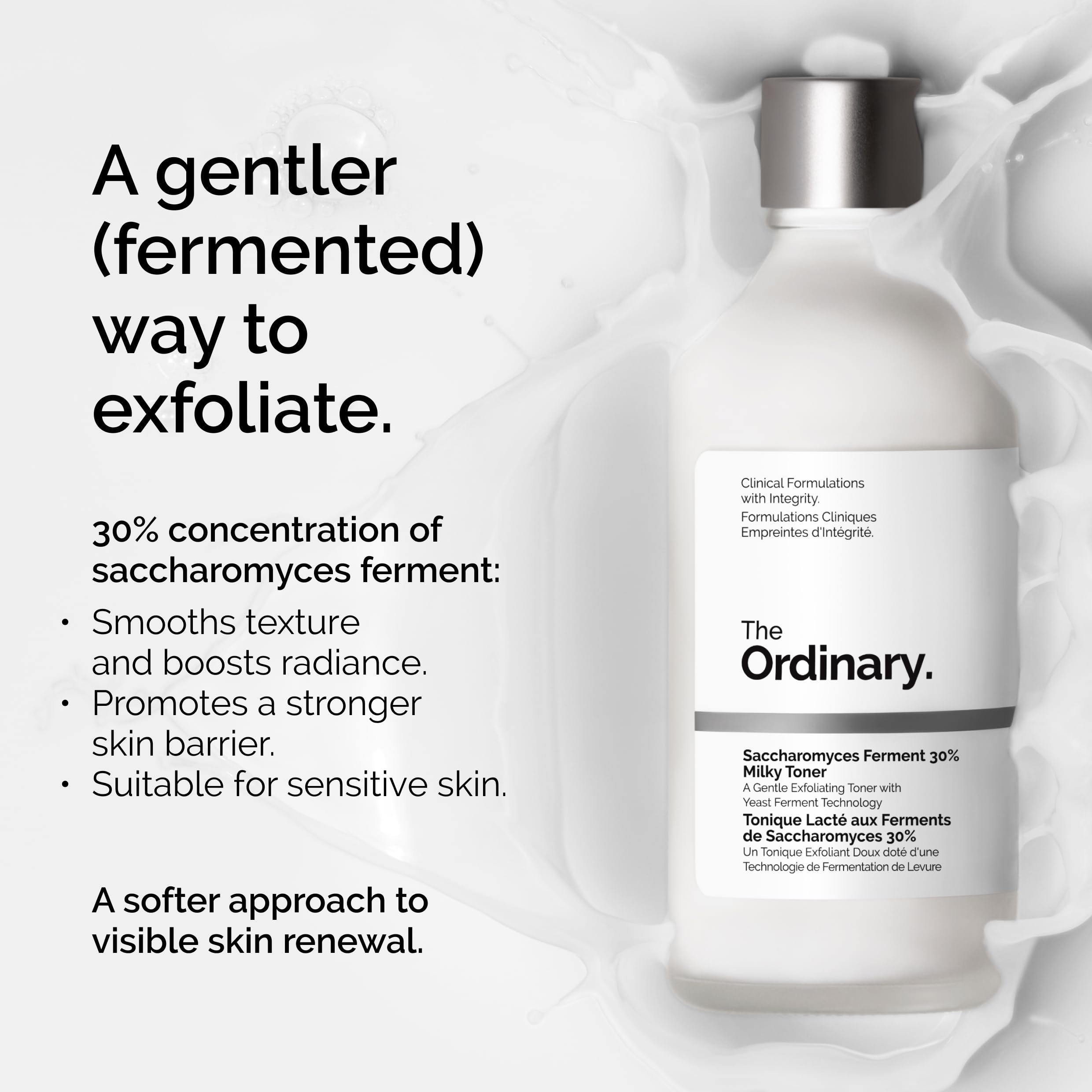 The Ordinary bottle beside moisturizer in bathroom scene showing routine compatibility