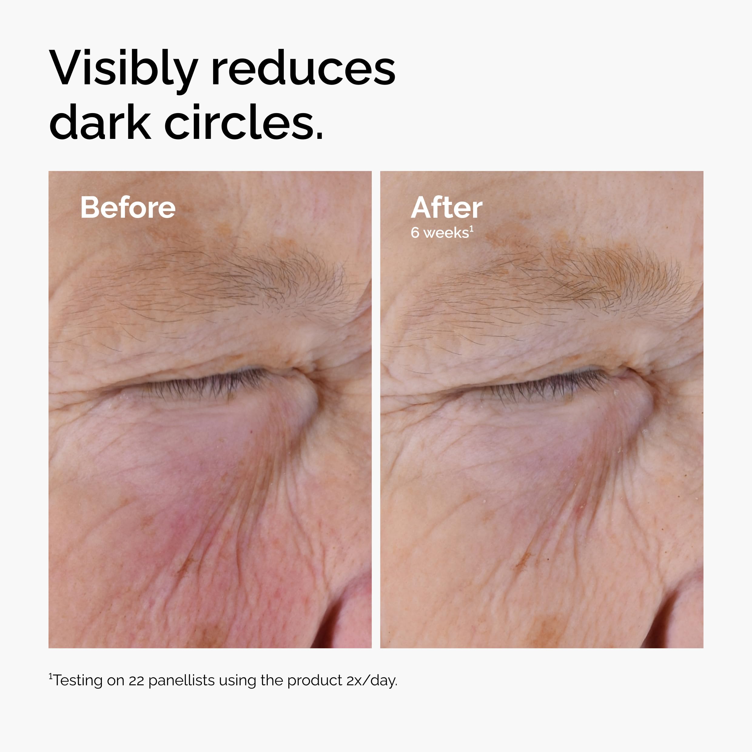 The Ordinary bottle beside makeup, layers well under products benefit