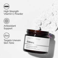 The Ordinary dosage mixing demo in bowl illustrating customizable strength