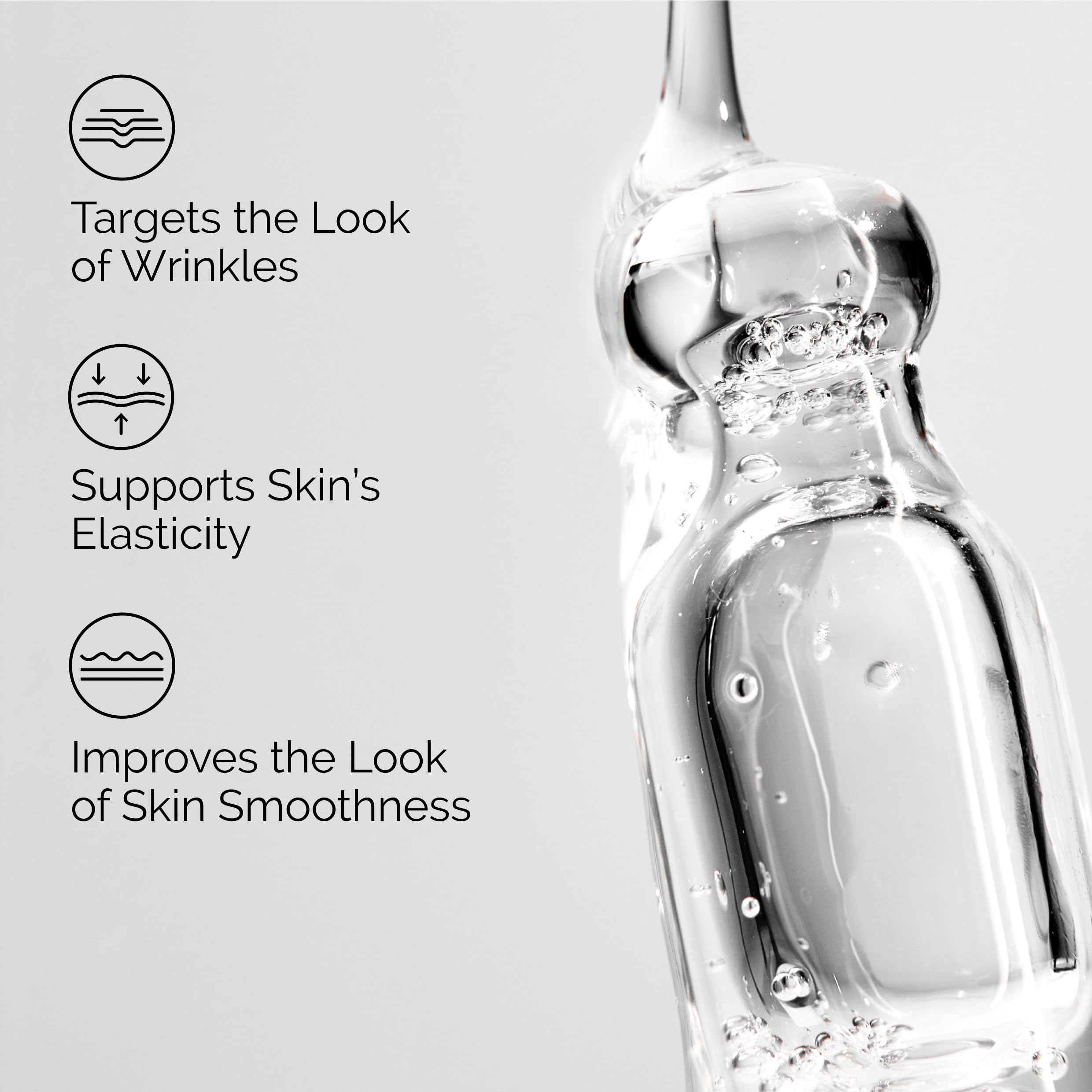 The Ordinary Multi-Peptide Eye Serum applicator near eye to reduce puffiness and crow’s feet