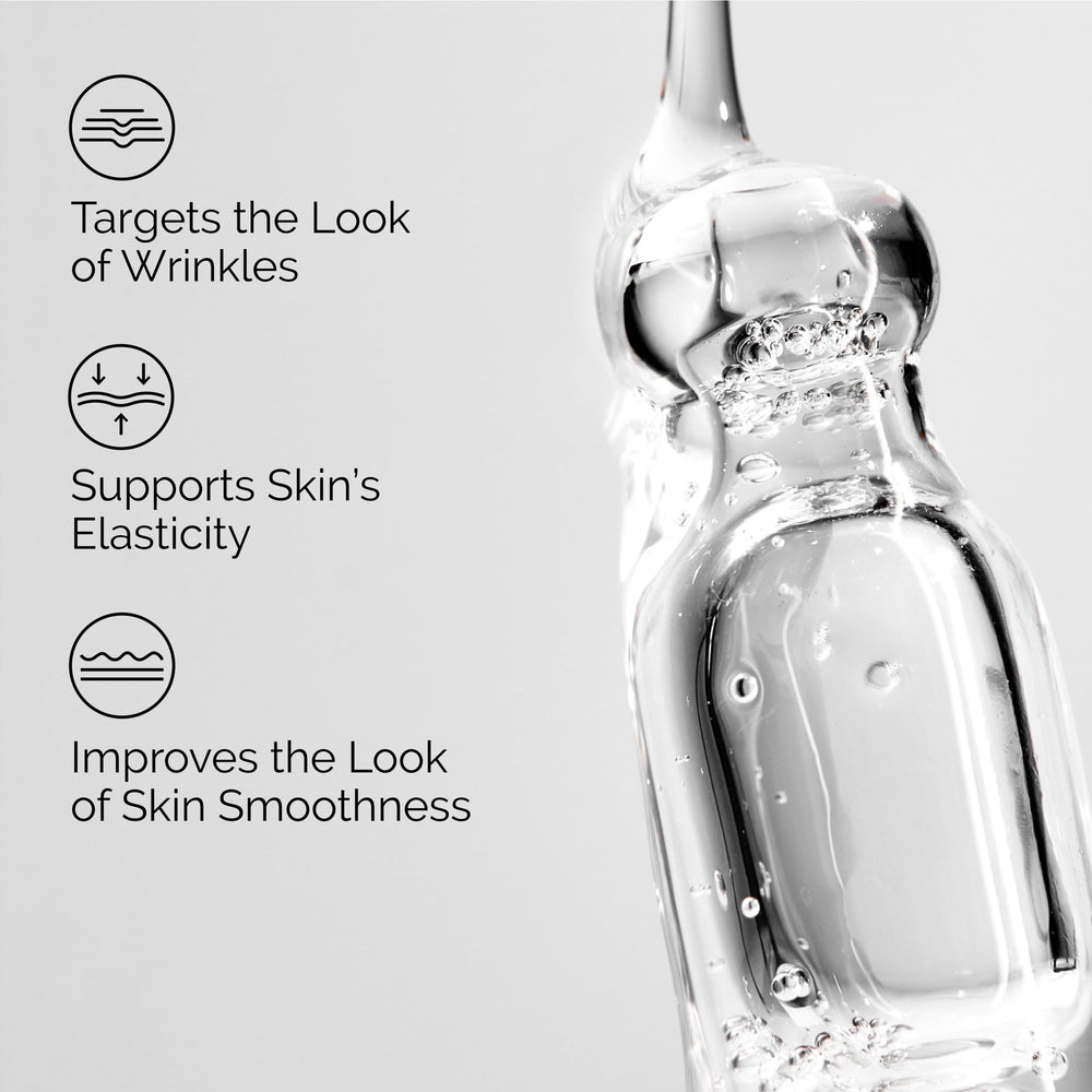 The Ordinary Multi-Peptide Eye Serum applicator near eye to reduce puffiness and crow’s feet