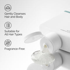 The Ordinary lather in hands demonstrating effective oil and dirt removal without dryness