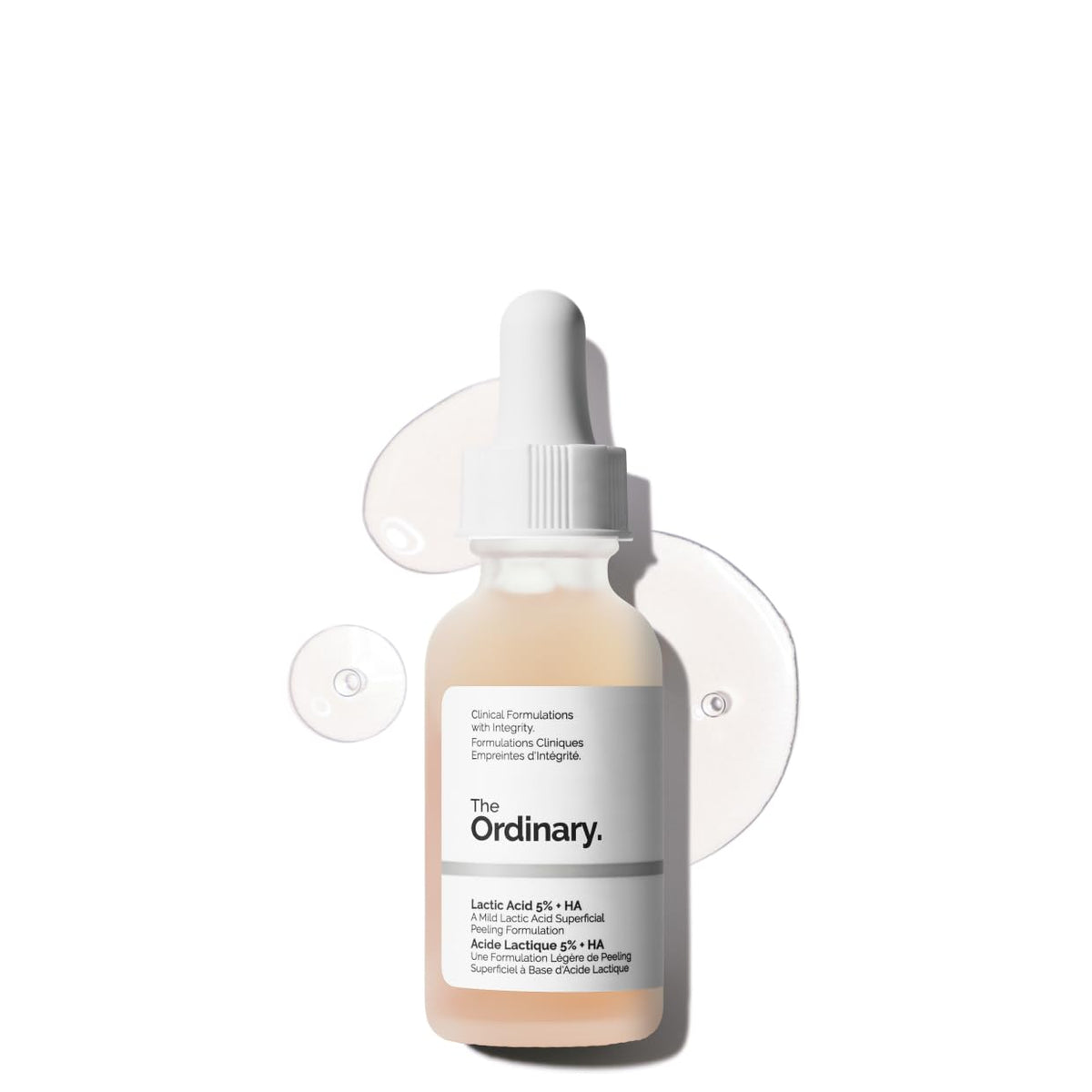 The Ordinary front bottle showing clean packaging and product benefit