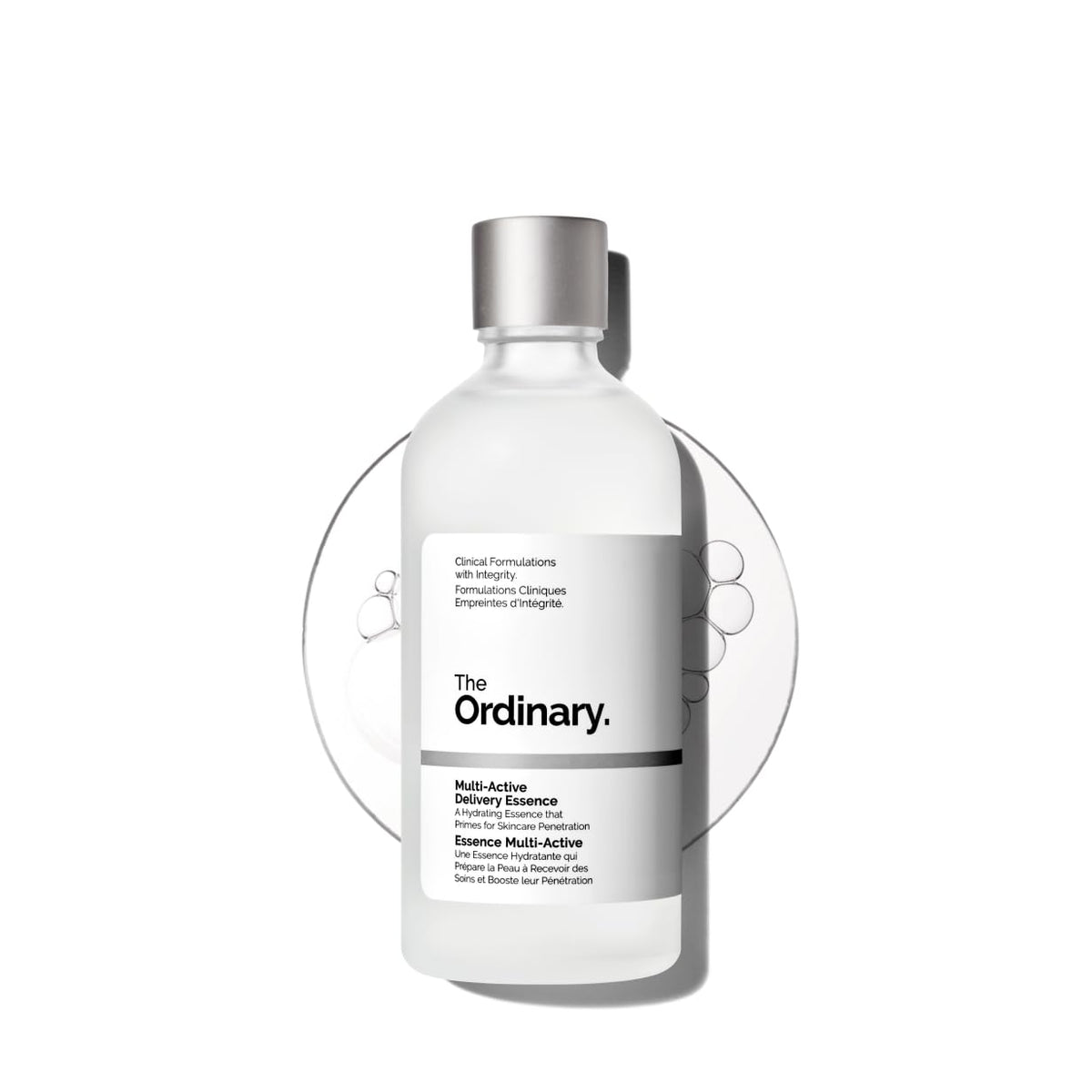 The Ordinary front bottle showing product and hydration benefit