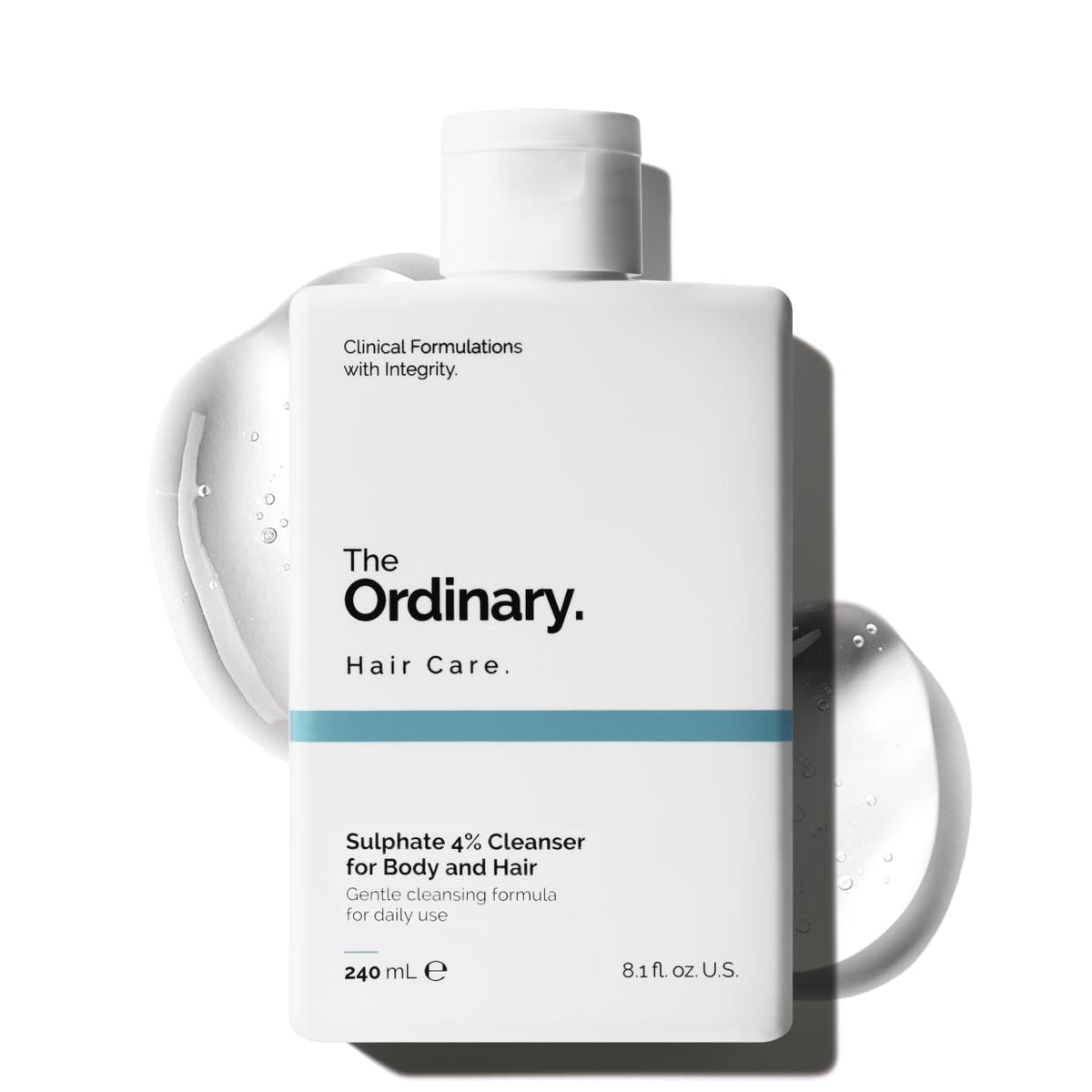 The Ordinary bottle front label showing clean, clinical branding and product size benefit