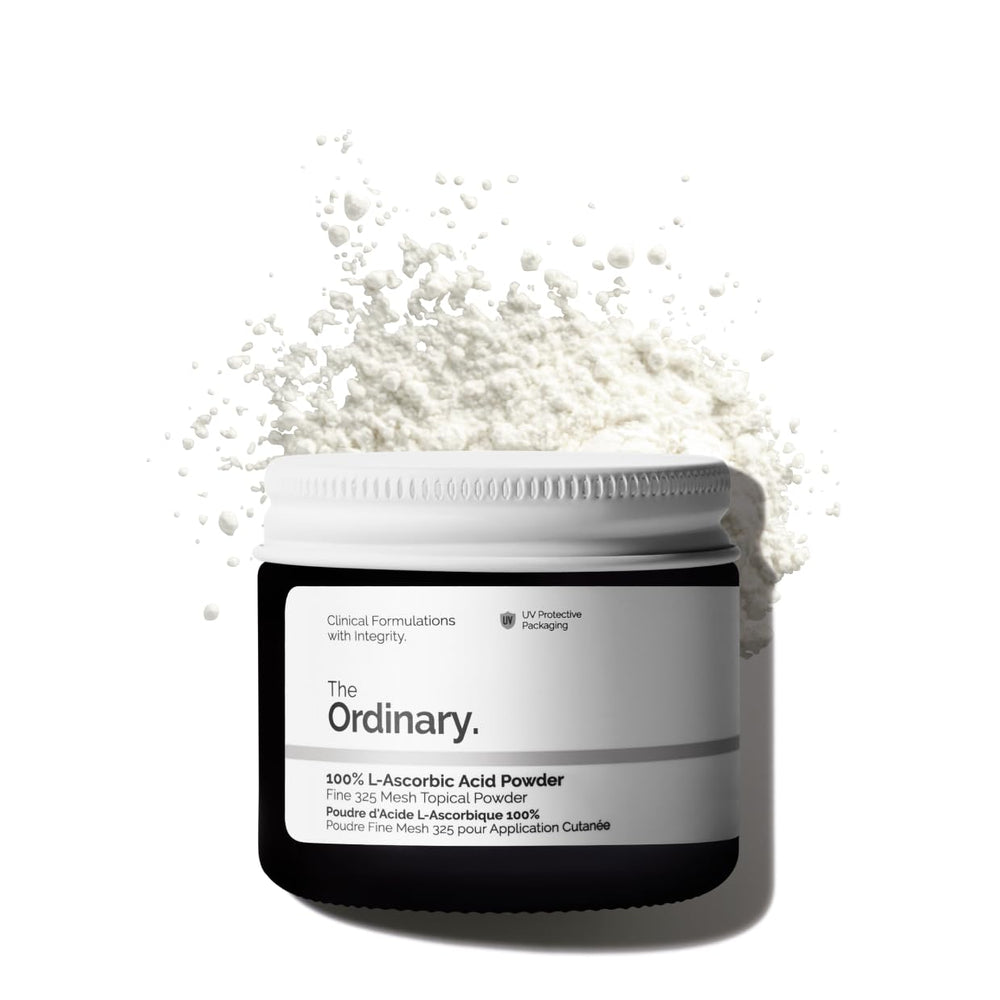 The Ordinary jar front packaging showing product and brand benefits