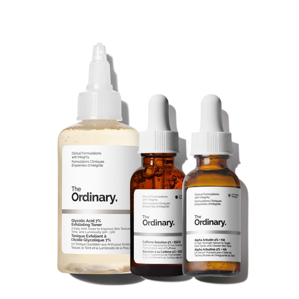 The Ordinary glycolic acid toner close-up showing texture and clarity