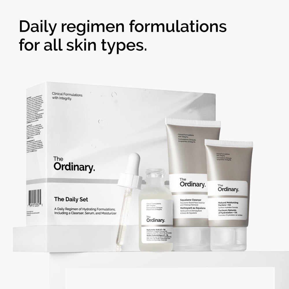 The Ordinary Hyaluronic Acid 2% + B5 serum droplet close-up, intense hydration benefit
