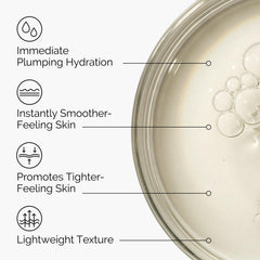 The Ordinary ingredients label with hyaluronic acid and ceramides highlighted for barrier support