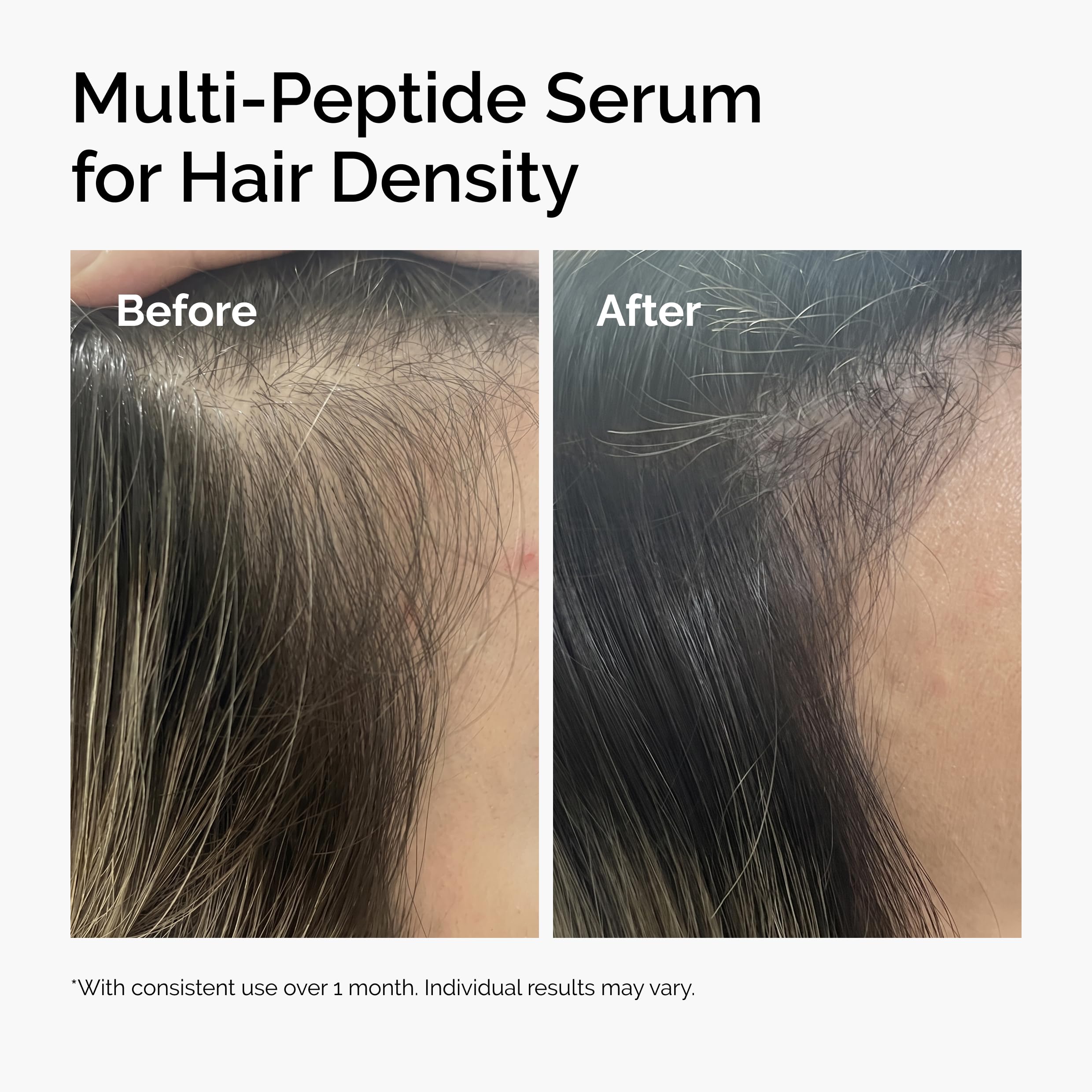 The Ordinary on bathroom counter as part of nightly hair routine