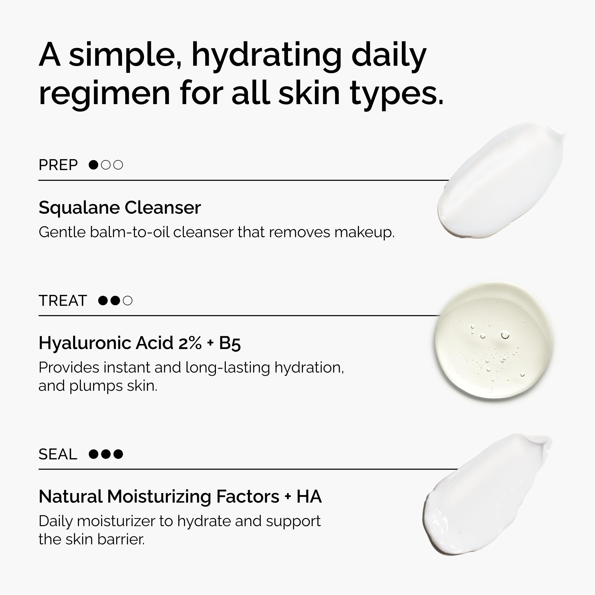 The Ordinary Natural Moisturizing Factors + HA jar open displaying cream, barrier support benefit