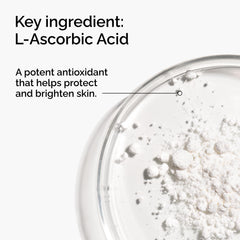 The Ordinary powder texture closeup highlighting fine grain and purity