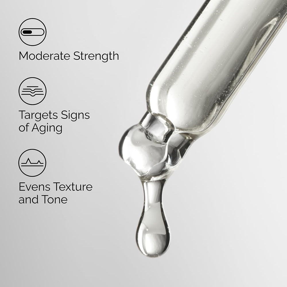 The Ordinary label close-up highlighting concentration and directions for confident use