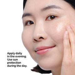The Ordinary retinol bottle in refrigerator illustrating storage for freshness and stability