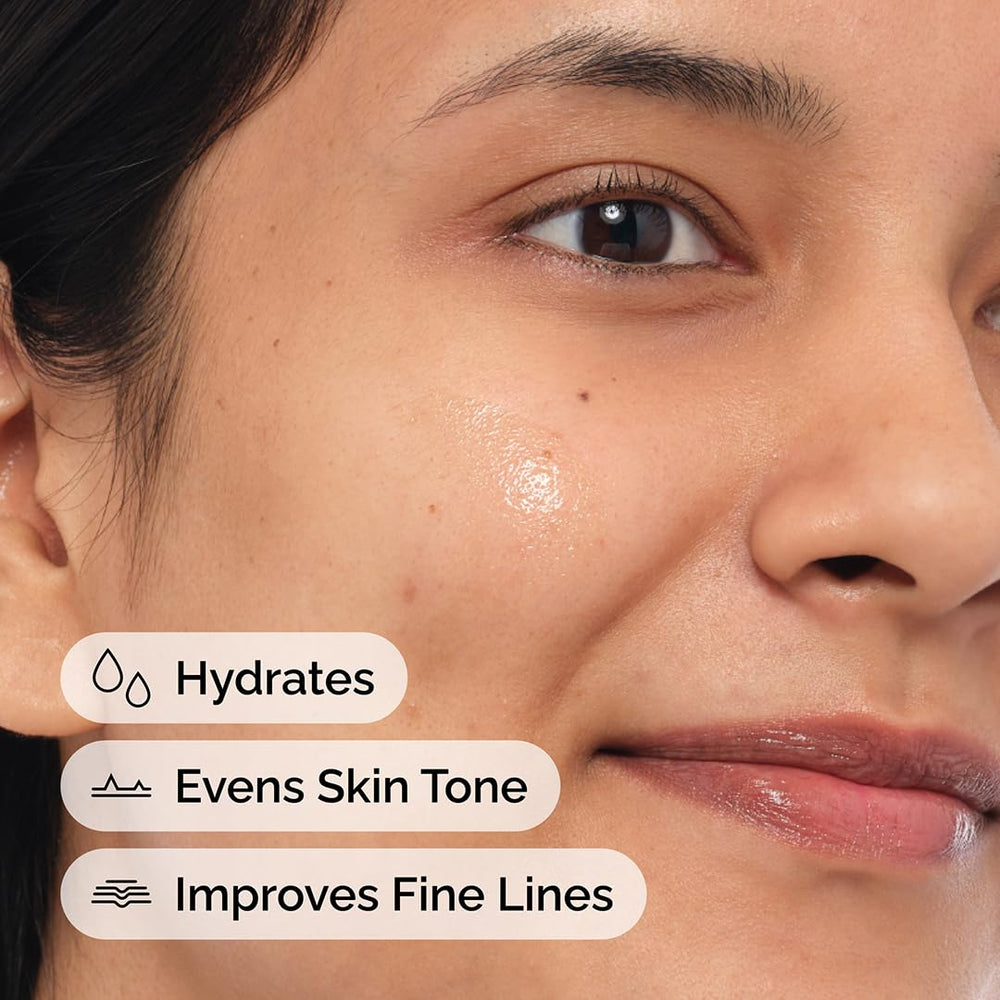 The Ordinary bottle in hand for size scale and easy nightly routine visualization