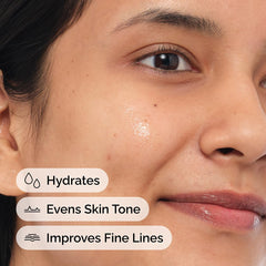 The Ordinary bottle in hand for size scale and easy nightly routine visualization