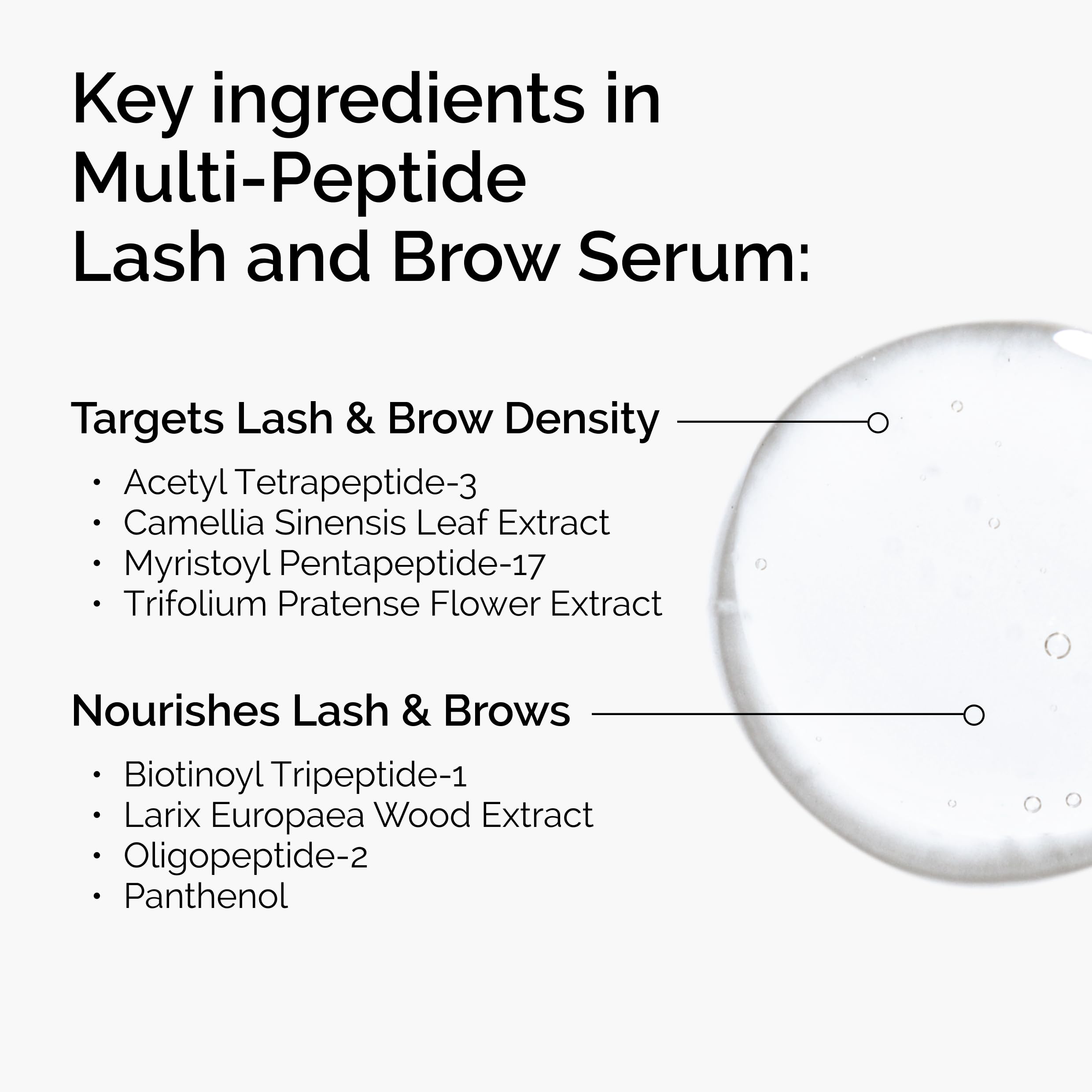 The Ordinary applicator close-up demonstrating precise delivery for targeted lash and brow grooming