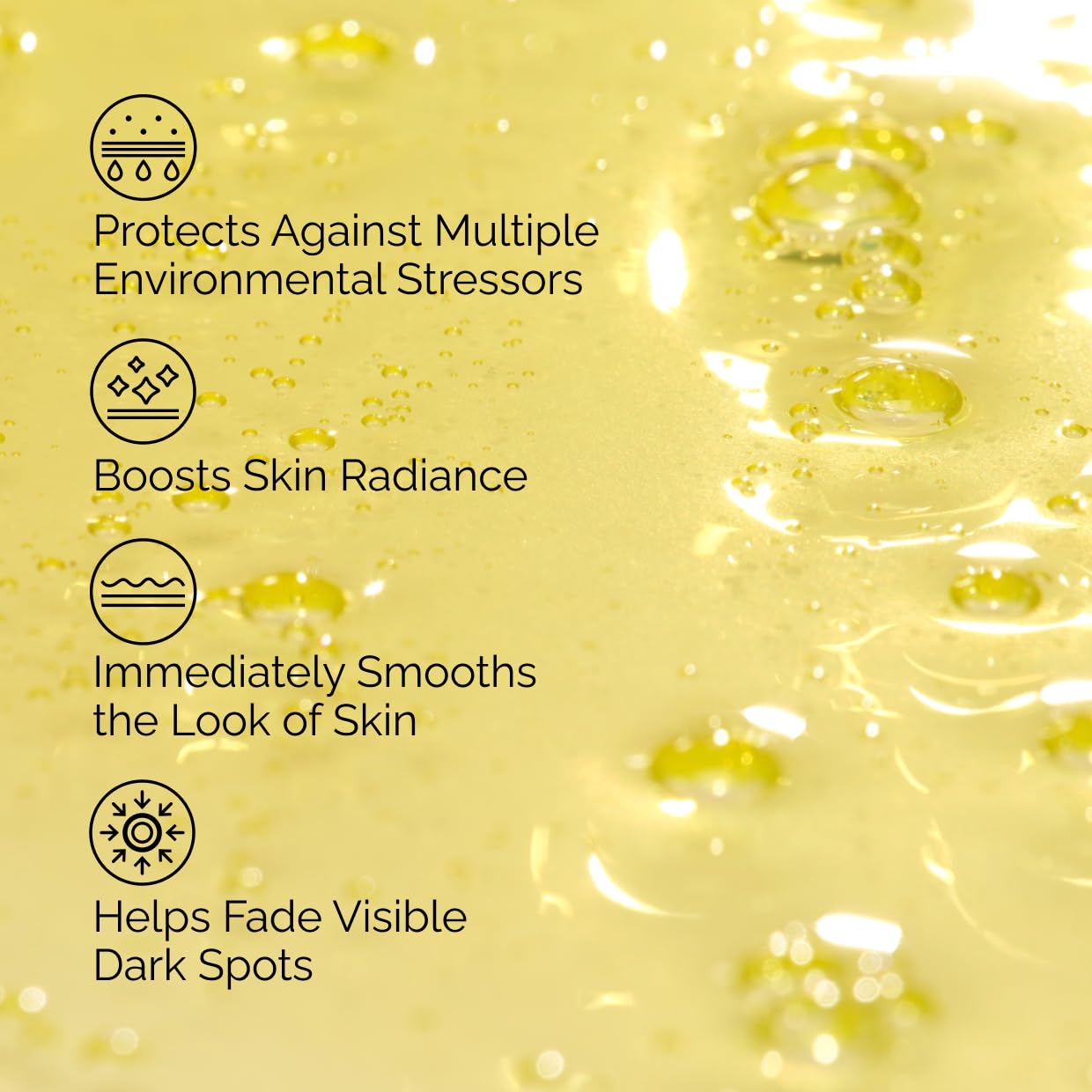 The Ordinary serum texture close-up reveals lightweight consistency and fast absorption