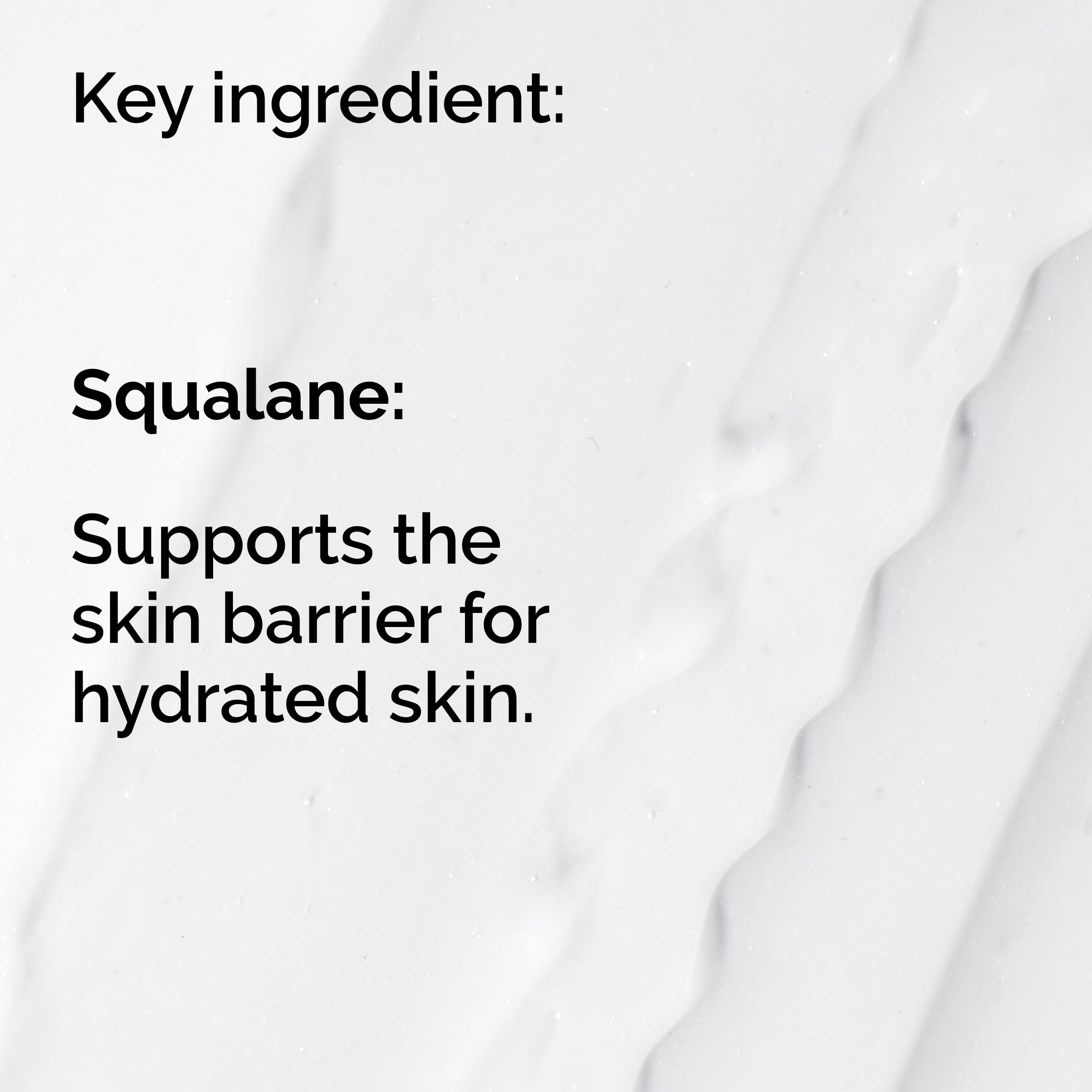 The Ordinary squalane cleanser texture closeup showing silky balm that melts to remove makeup gently