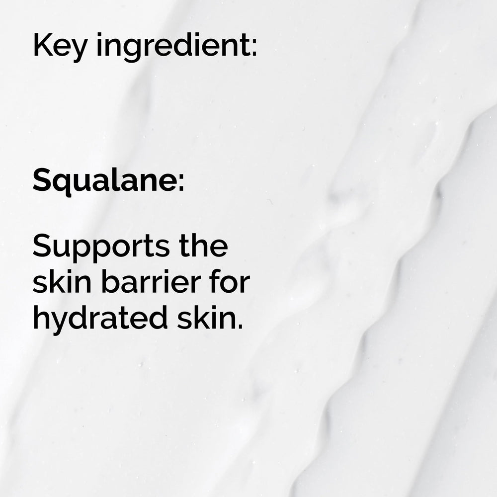 The Ordinary squalane cleanser texture closeup showing silky balm that melts to remove makeup gently