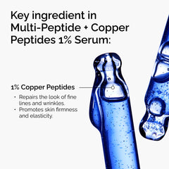 Close-up of serum texture droplets from The Ordinary for smooth skin