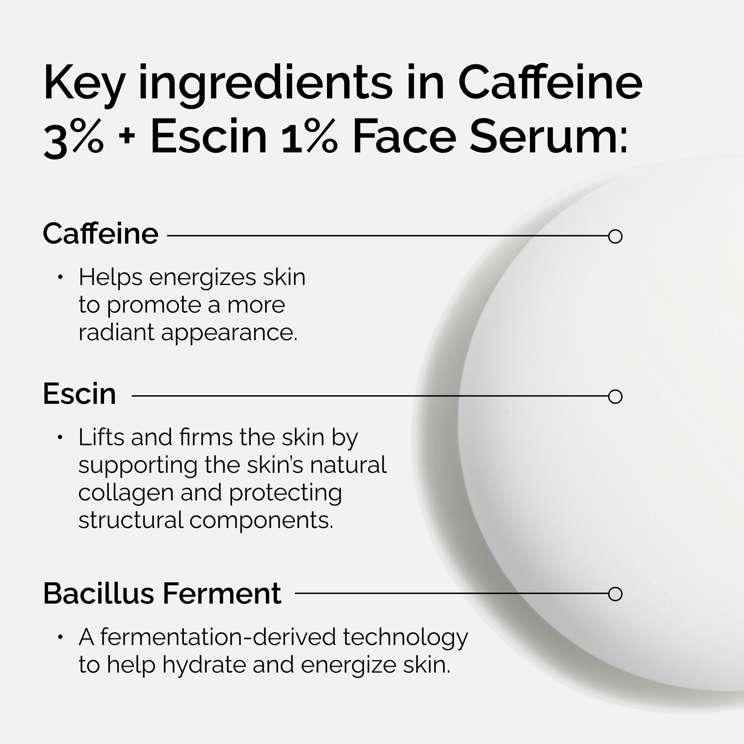 The Ordinary serum texture on skin highlighting quick absorption and lightweight hydration