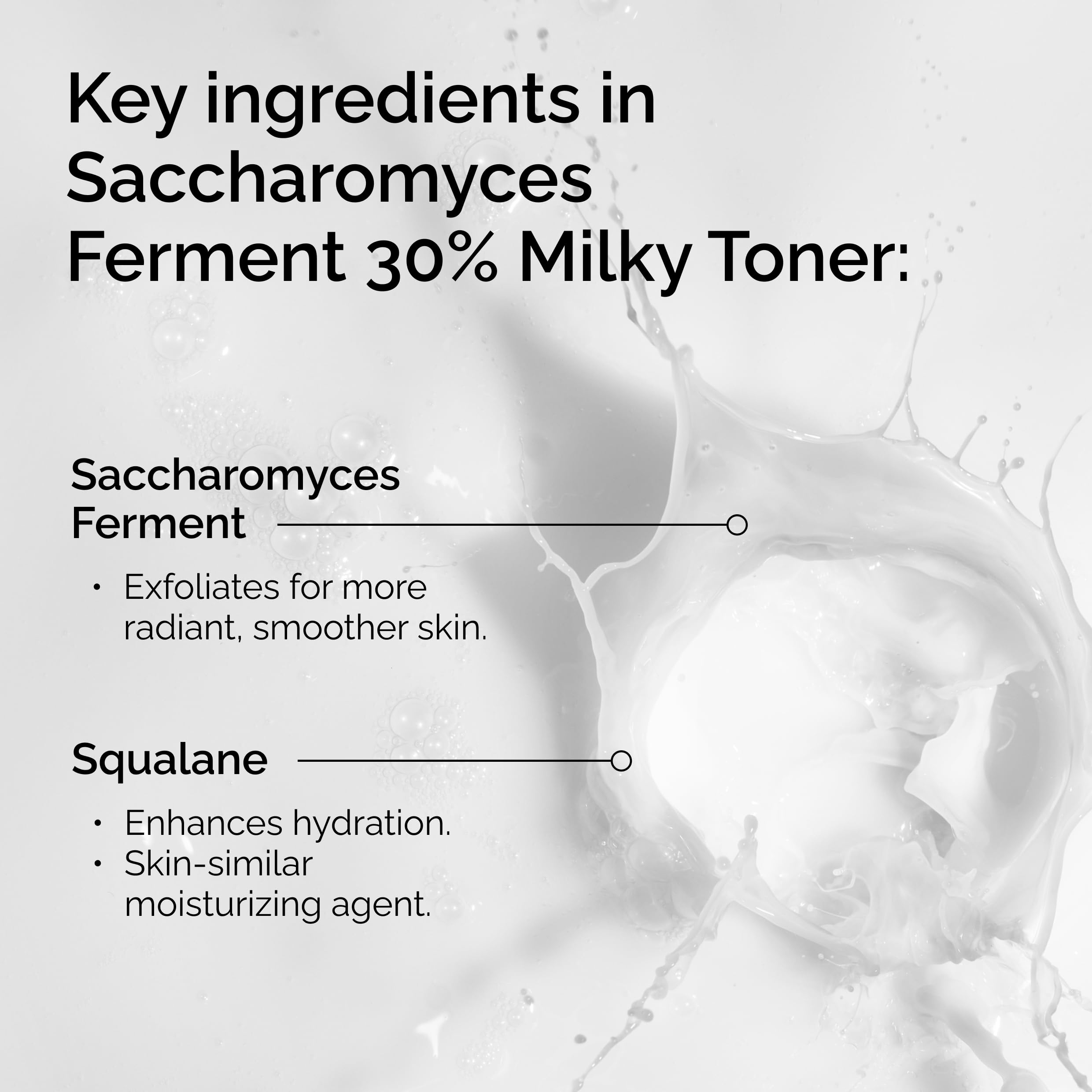 The Ordinary milky toner pouring to show lightweight texture and quick absorption benefit