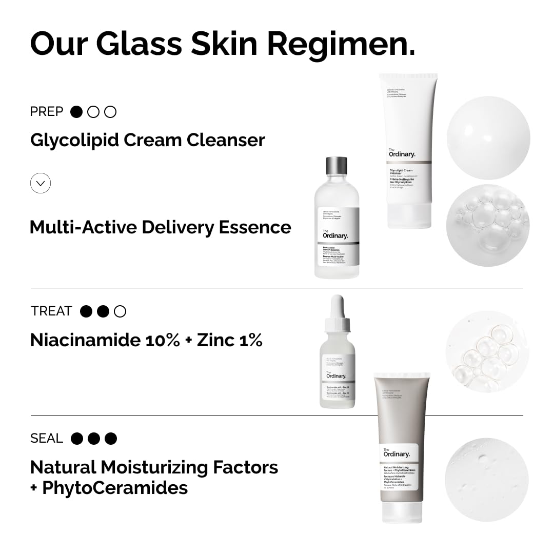 The Ordinary with niacinamide serum showing improved delivery benefit