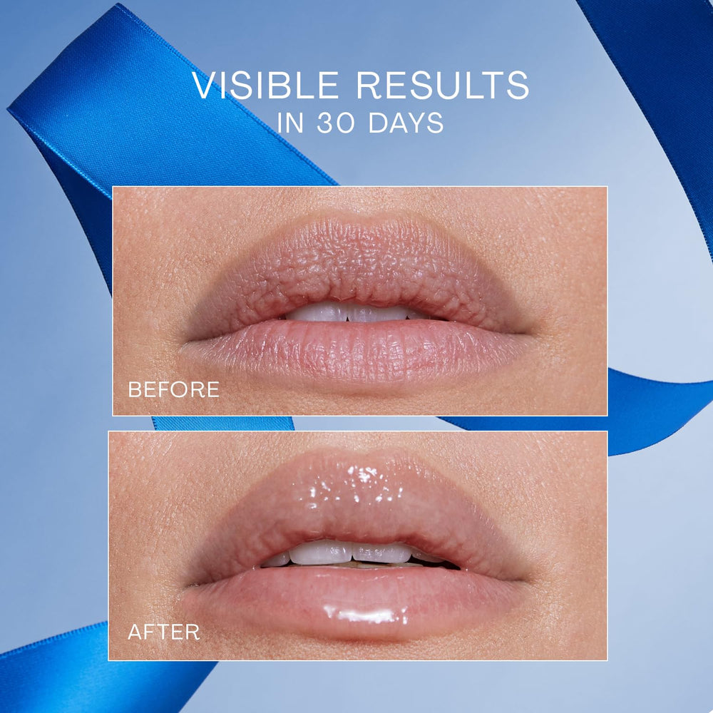 The Outset Lip Oasis Glossy Set packaging display showing four shades together