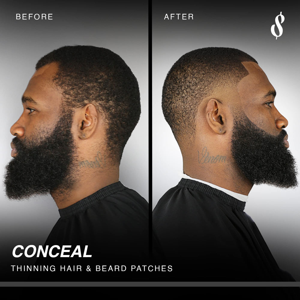 The Rich Barber N'Hance application card guides precise hairline work and clean edges.