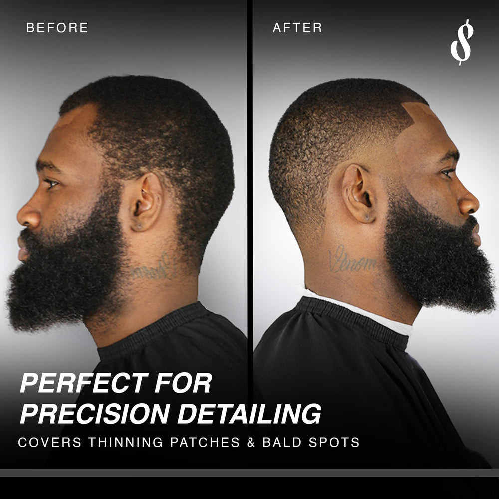 The Rich Barber N'Hance Kit II applicator pump ensures even fiber application