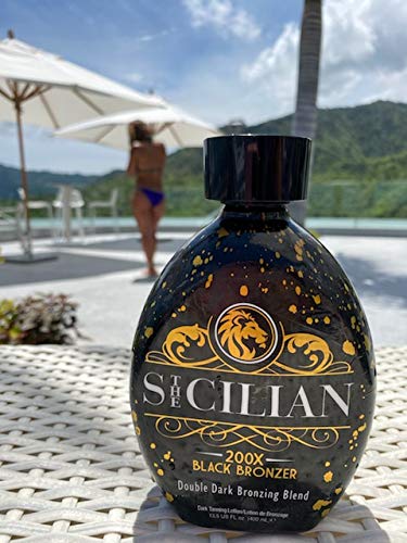 The Sicilian walnut and macadamia oil blend image suggests moisturizing glow during use.