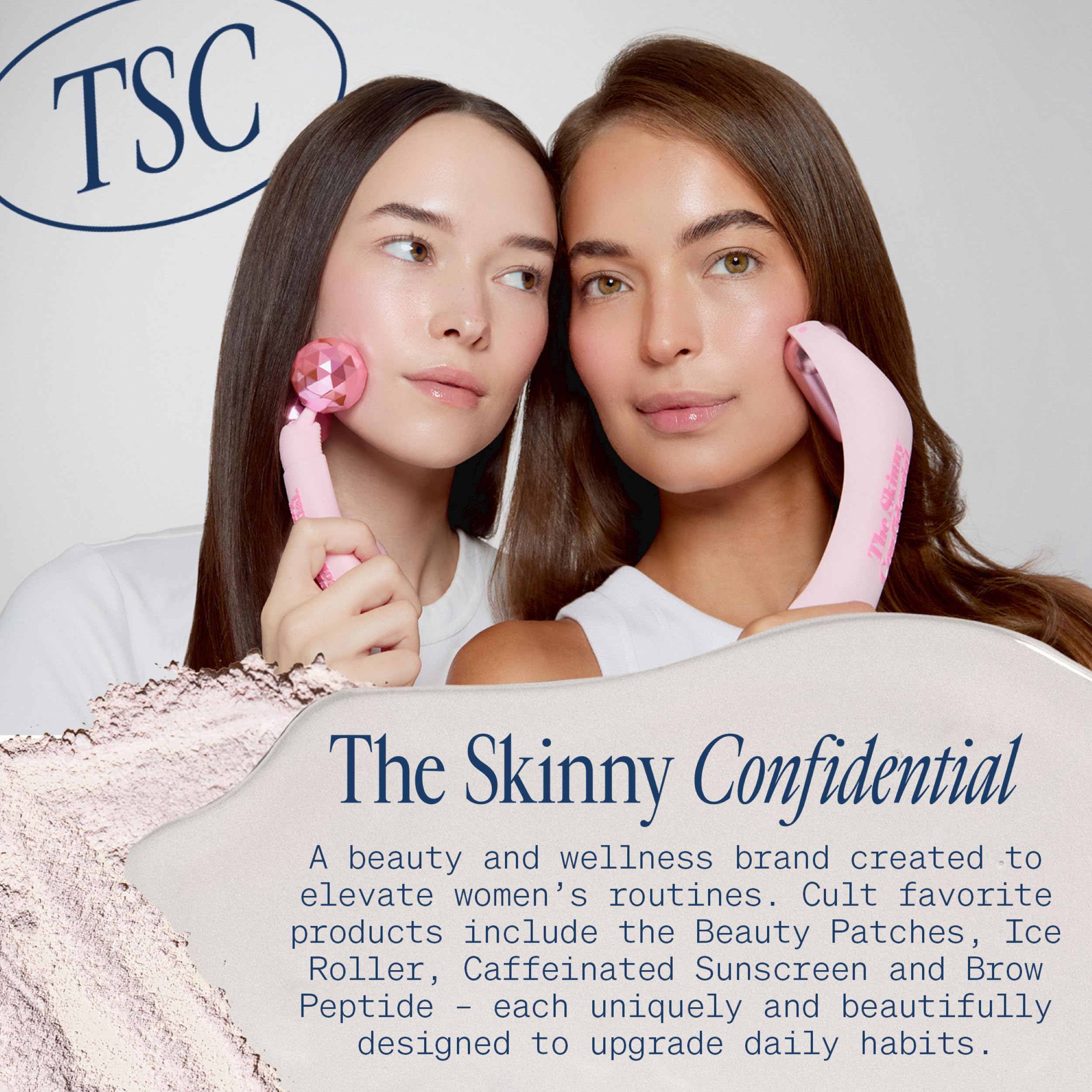 The Skinny Confidential Brow Peptide lightweight texture for all-day wear without heaviness.