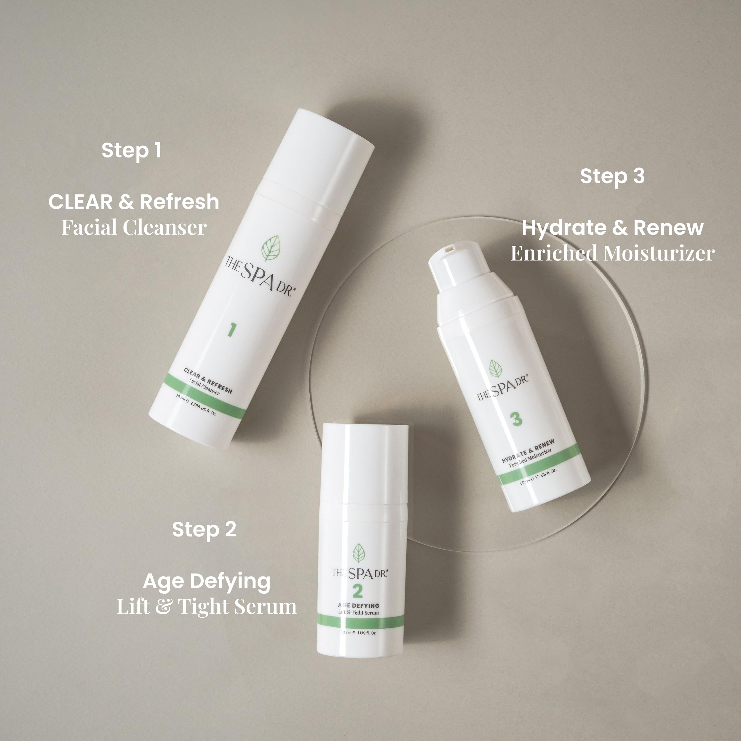 The Spa Dr. Antioxidant Serum on skin revealing a soft, radiant look