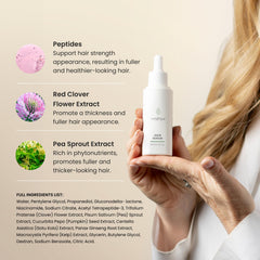 Ingredient spotlight: red clover and pea sprouts in The Spa Dr. Serum.