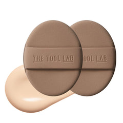 THE TOOL LAB long-lasting tension puff glow-oval for smooth liquid foundation application