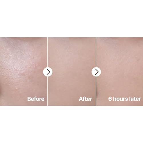 THE TOOL LAB rubycell puff closeup shows minimal absorption and natural finish