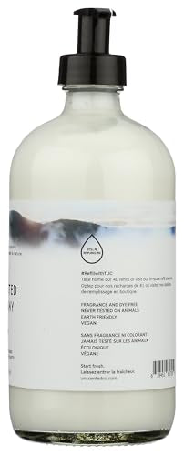 The Unscented Company unscented lotion flat lay highlights simple, fragrance-free body care routine.