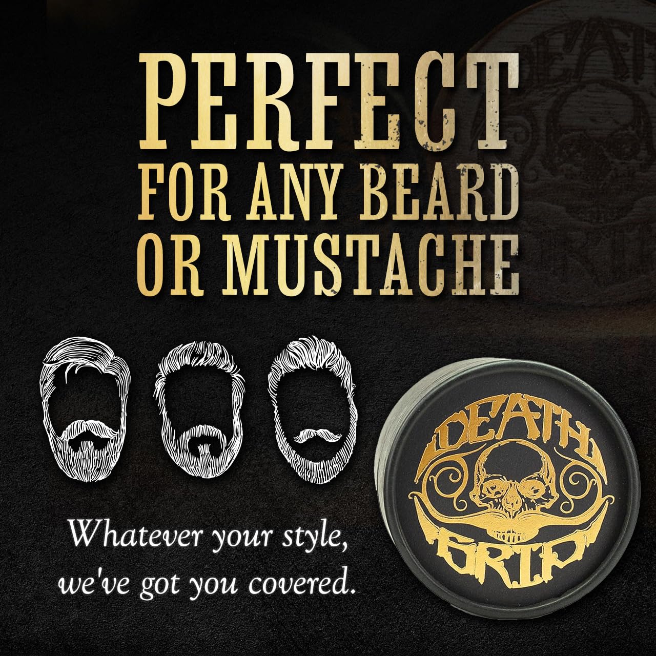 The Vintage Grooming Co boar bristle smoother helps reduce frizz and distribute natural oils.