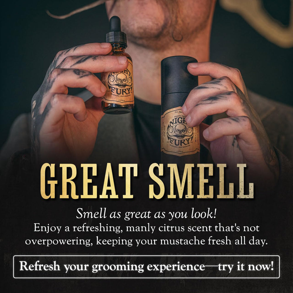 Citrus aroma wafts during use for a refreshing routine.
