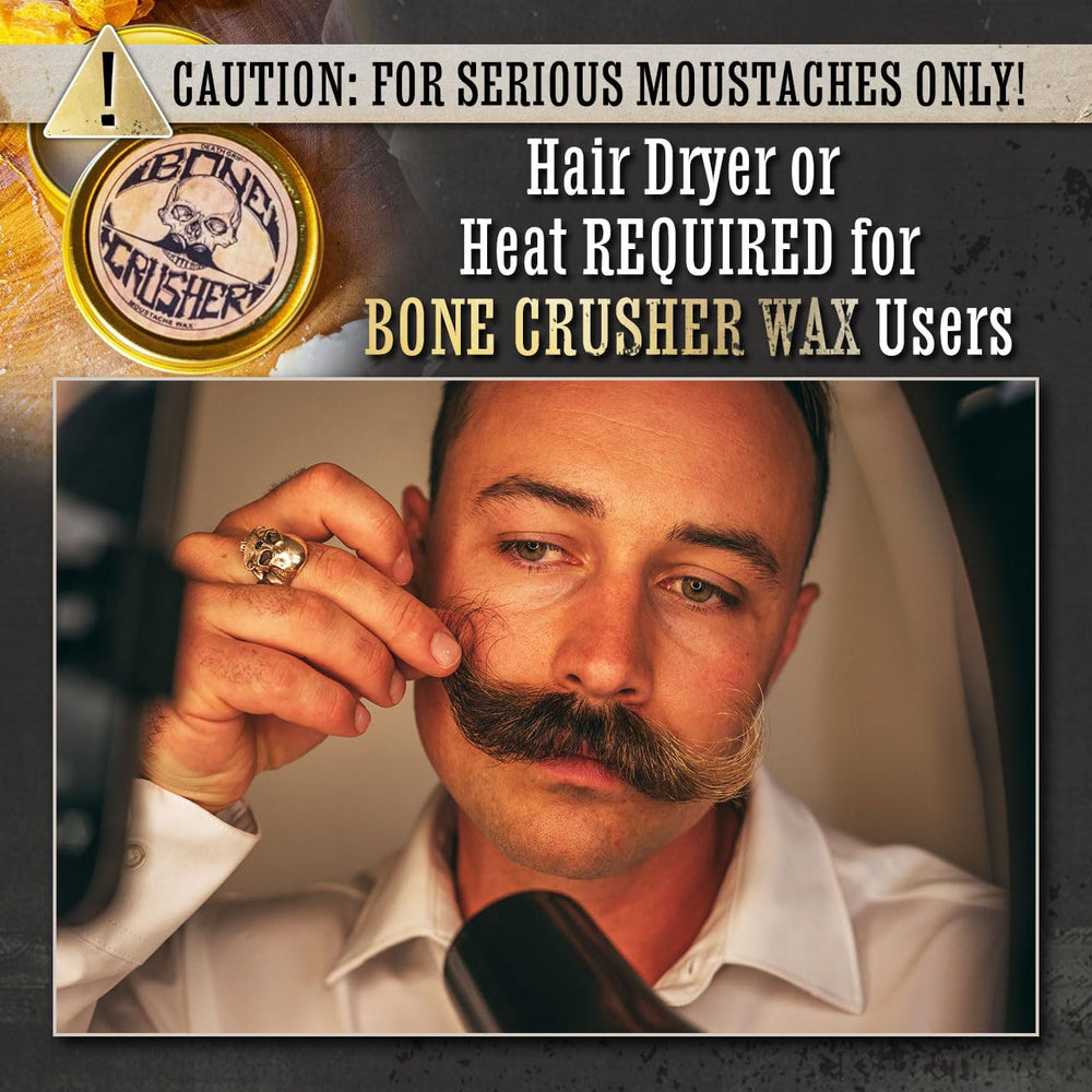 The Vintage Grooming Co premium beeswax-based formula close-up communicates quality and conditioning.