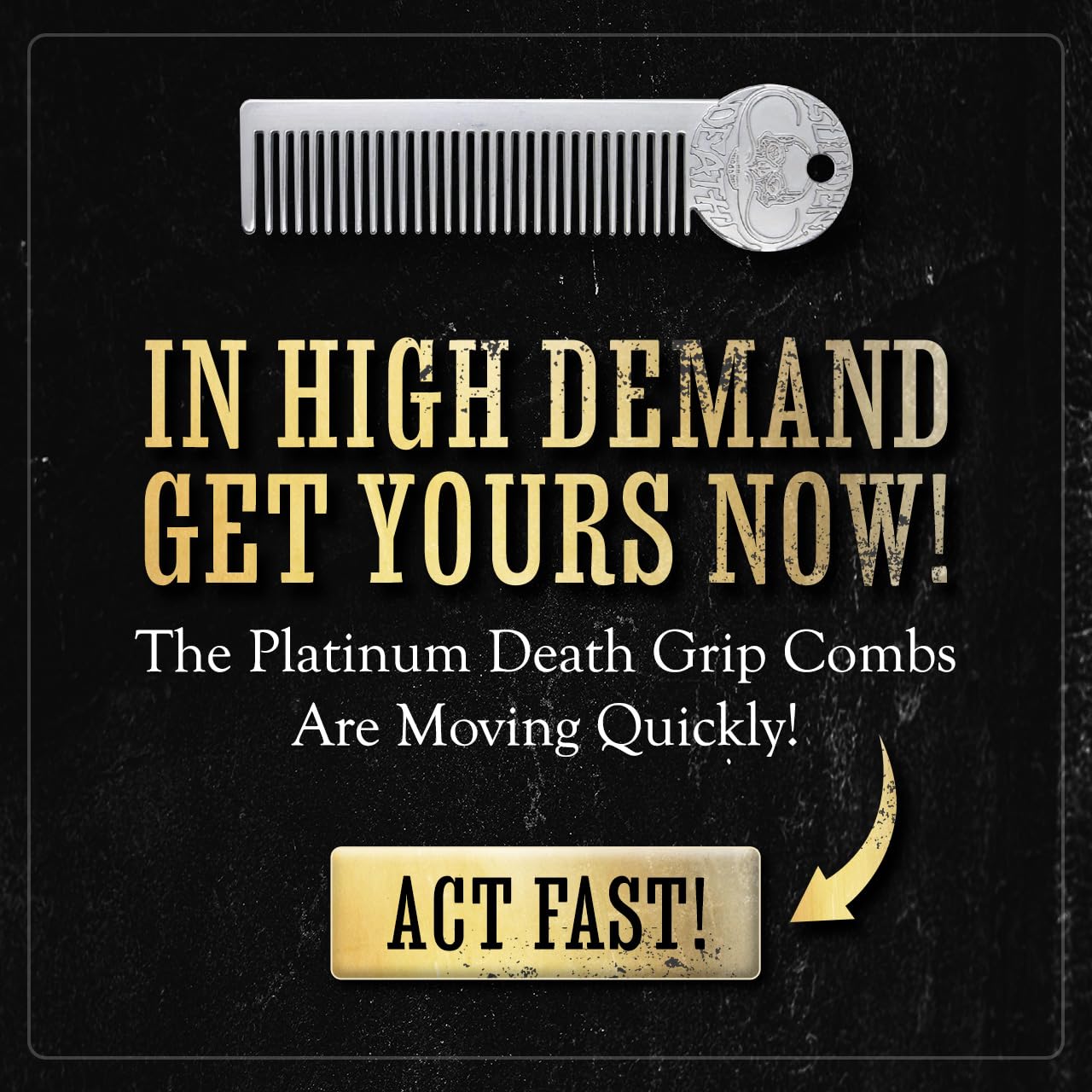 THE VINTAGE GROOMING CO Ready-to-use metal grooming tool for everyday routines