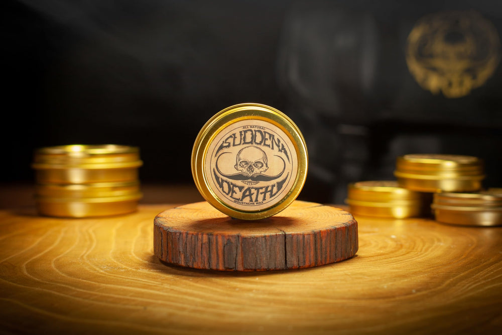 The Vintage Grooming Co Sudden Death natural ingredients visual, soothing skin compatibility.