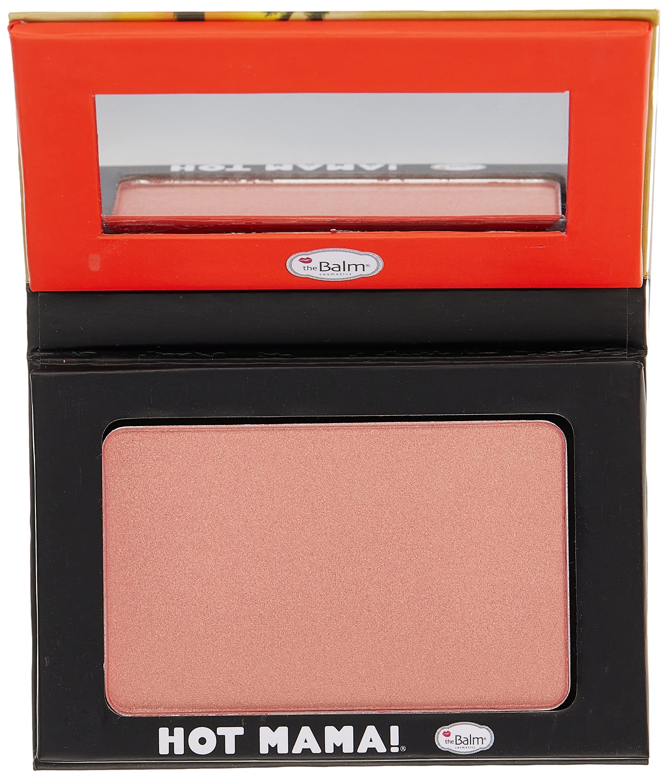 theBalm Hot Mama compact open view, multipurpose palette for cheeks and lids.