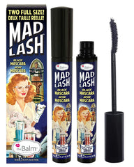 theBalm Mad Lash mascara brush close-up showing volumizing wand for lush lashes